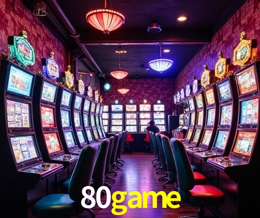 Interface moderna da plataforma 80game